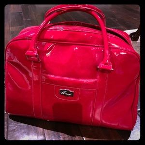 Flaunt By Faith Nicole Red Duffle Bag/Tote